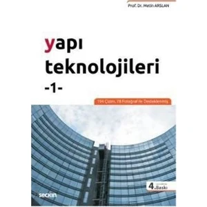 Yapı Teknolojileri 1 - Metin Arslan
