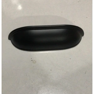 Lüks Çanak Sandal Gizli Kulp 96mm Siyah