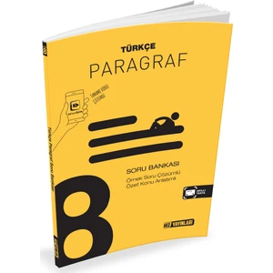 Hız Yayınları 8. Sınıf Türkçe Paragraf Soru Bankası