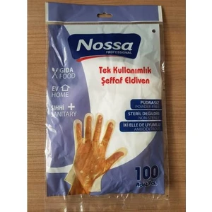 Şeffaf Poşet Eldiven Pe 1000'Lİ