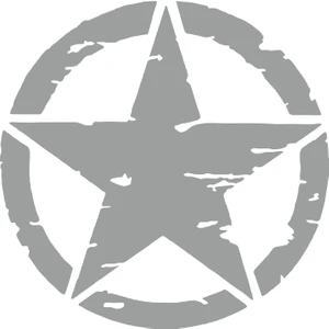 Sticker Fabrikası Askeri Yıldız Motosiklet Off Road Offroad U.s Army Sticker 00677
