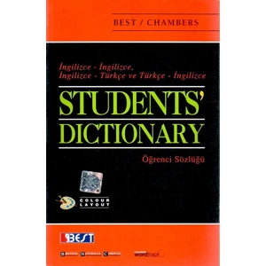 Best Publishing Best Chambers Student Dictionary Öğrenci Sözlüğü