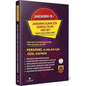 Liyakat Yayınları 2021 Jandarma Ol - Jandarma Olmak Için Gerekli Olan Her Şey