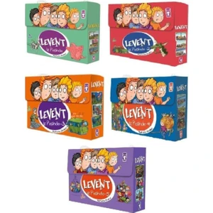 Timaş Levent Iz Peşinde Serisi 5 Set 25 Kitap - Mustafa Orakçı