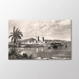 Arty Tablo Bodrum Kalesi ve Limanı, Muğla Tablo