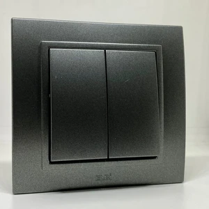 Zena Komütatör Ikili Anahtar Çerçeveli Füme