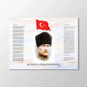 Arty Tablo Atatürk Köşesi Tablo