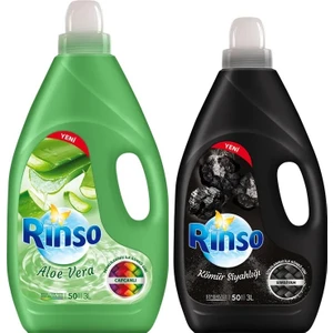 Rınso Sıvı Aloe Vera Renklıler 3 Lt Rınso Sıvı Komur Sıyahlıgı ﻿3 Lt