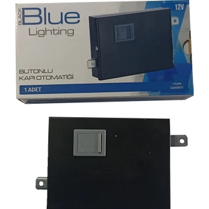Blue Lighting Butonlu Kapı Otomatiği