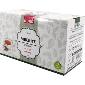 Biberiye Bardak Poşet Bitki Çayı 20'li
