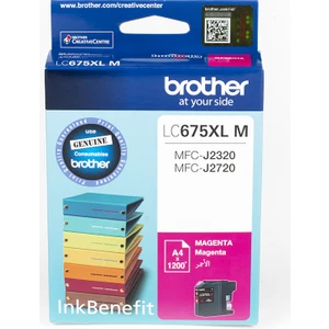 BROTHER LC675XLM Kırmızı Mürekkep Kartuş (1200 Sayfa)