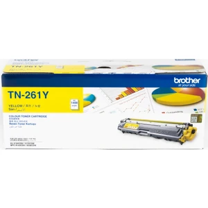 BROTHER TN-261Y Sarı Toner (1400 Sayfa)