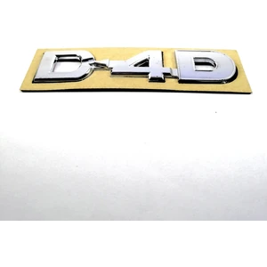 TOYOTA UYUMLU Corolla D4D Bagaj Yazısı 98mm-22mm