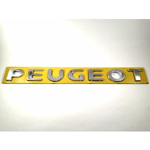 PEUGEOT UYUMLU 307 Bagaj Yazısı Büyük 255mm-25mm