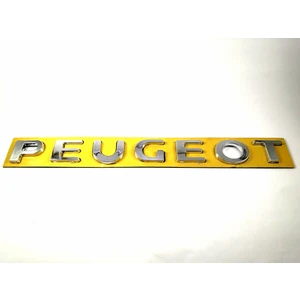 PEUGEOT UYUMLU Partner Bagaj Yazısı 260mm-25mm