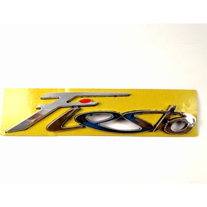 Fiesta Bagaj Yazısı Kırmızı Noktalı 2009-2017 137mm-30mm
