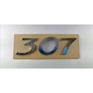 PEUGEOT UYUMLU 307 Bagaj Yazısı 105mm-30mm