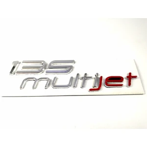 FIAT Doblo Ducato 135 Multijet Bagaj Yazısı 132mm-31mm