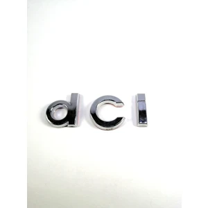 RENAULT UYUMLU Clio 4 Megane 3 DCI Bagaj Yazısı 55mm-24mm