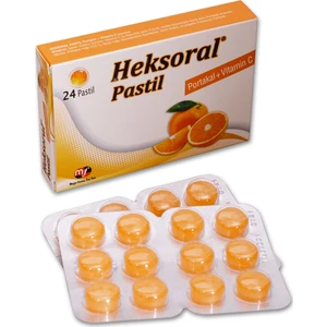 Heksoral Pastil Portakal Vitamin C