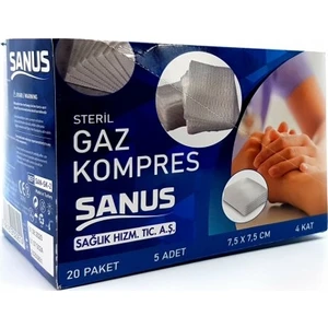 Sanicare Sanus Steril Gaz Kompres