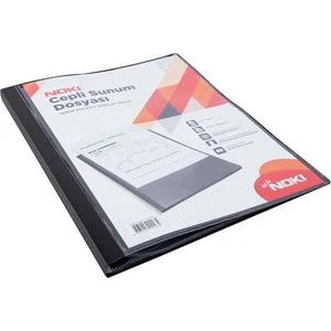 Cepli Sunum Dosyası 80 Yaprak Siyah