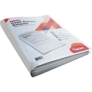 Cepli Sunum Dosyası 10 Yaprak Beyaz