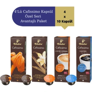 4'lü Cafissimo Kapsül Özel Seri 4X10