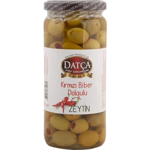 Datça Kırmızı Biber Dolgulu Zeytin 480 gr