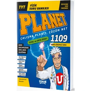 Uzman Yayınları TYT Fizik Soru Bankası - Temel ve Orta Düzey