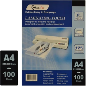 A4 Laminasyon Filmi 125 Mic 100'lü