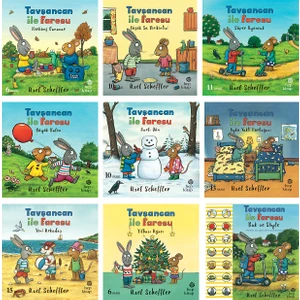 Tavşancan ile Faresu Seti 9 Kitap Takım - Axel Scheffler