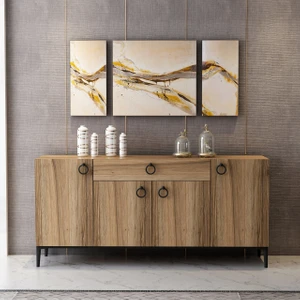 Moon Modern Konsol 160 cm - Dore Ceviz