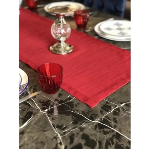 Mia Simli Kırmızı Runner 40 X150CM Dertsiz, Leke Tutmaz