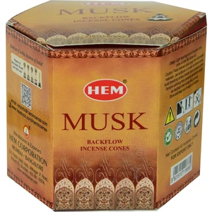 Hem Tütsü Misk Kokulu 40 Konik Tütsü - Musk