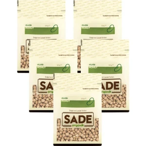Sade Organik Nohut 500 gr 5'li