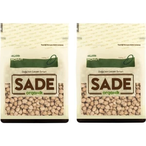Sade Organik Nohut 1 kg 2'li