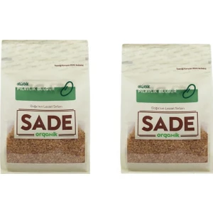 Sade Organik Pilavlık Bulgur 500 gr 2'li