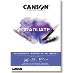 Gradute Mixmedia White A5 200GR 20 Yaprak