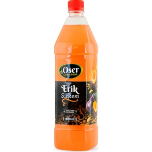 Doğal Fermente Ev Yapımı Katkısız Doğal Erik Sirkesi 1000ml Pet Şişe
