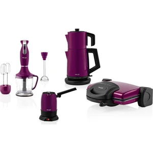 Life Multi Set Elektrikli Çeyiz Seti - Mor