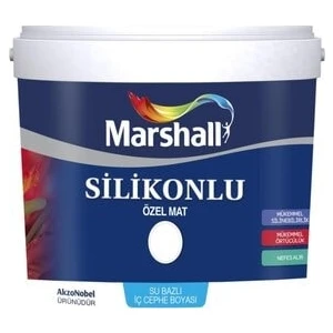 Silikonlu Özel Mat İç Cephe Duvar Boyası Kuğu Gölü  2,5 Lt