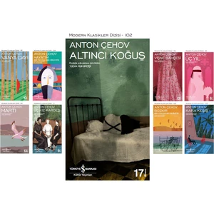 Modern Klasikler Dizisi : Vanya Dayı - Hayatım - Martı - Üç Kız Kardeş - Altıncı Koğuş - Vişne Bahçesi - Üç Yıl - Bozkır - Kara Keşiş - Anton Çehov 9 Kitap Set