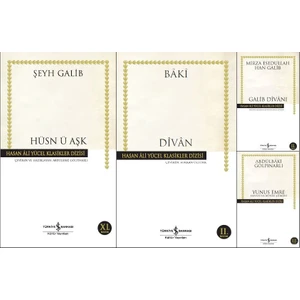 Büyük Şairler: Hüsnü Aşk Şeyh Galib - Baki Divan - Galib Divanı Galib - Yunus Emre