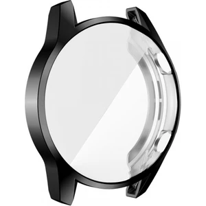 Huawei Watch GT 2 42 Mm için Tam Kaplama Silikon Kılıf Siyah