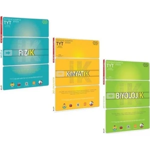Tonguç Akademi TYT Fizik Kimyatik Biyolojik Soru Bankası Seti