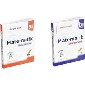 Bry Birey Eğitim Yayınları A Serisi + B Serisi Matematik Soru Bankası Seti