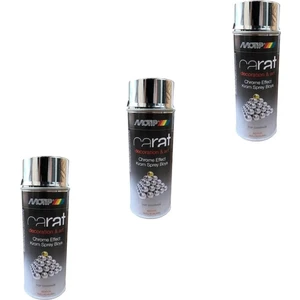 Carat Krom Efekt Sprey Boya 400 ml. 3' lü