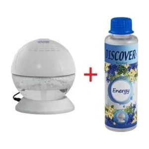 Sihirli Küre Geniş Alan Kokulandırma Makinesi Işıklı Beyaz + 1 Adet Energy Solüsyonu