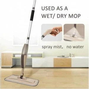 Zarif Home 2 Bezli Sprey Mop Deterjan Hazneli Temizlik Seti Mop